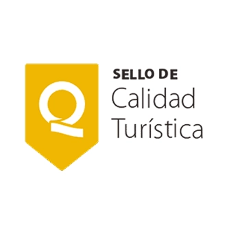Selo Q de Calidad concedido à Alabalti Atacama Brasil, certificando excelência nos serviços turísticos.