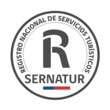 elo SERNATUR concedido à Alabalti Atacama Brasil, certificando qualidade e segurança no turismo.